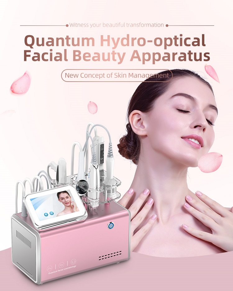 Vacuum Mesotherapy Device with Cold Hammer for Facial Recovery