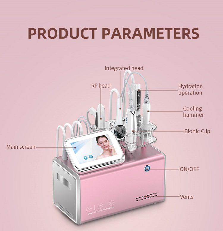 33Vacuum Mesotherapy Device with Cold Hammer for Facial Recovery
