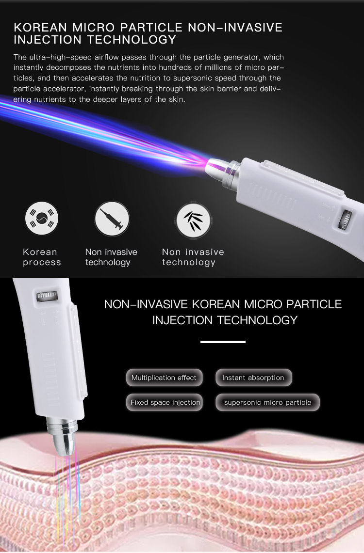 2-in-1 Mesotherapy Injector with Cryo Ice Hammer & Microcurrent
