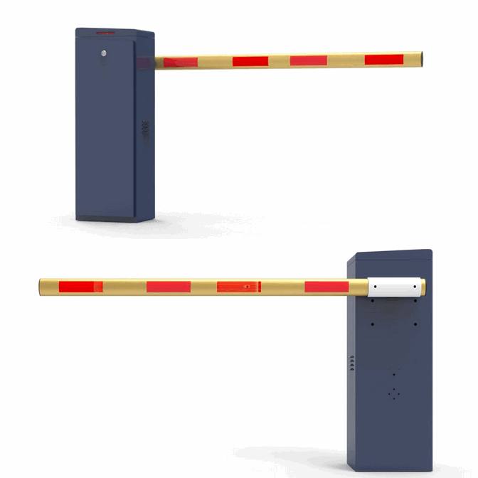 Premium LPR Camera Integrated Traffic Barrier for Touchless Paid Parking Kiosks