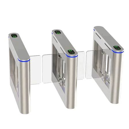 Multi-Factor High-Speed Pedestrian Turnstiles for Secure Corporate Passageways