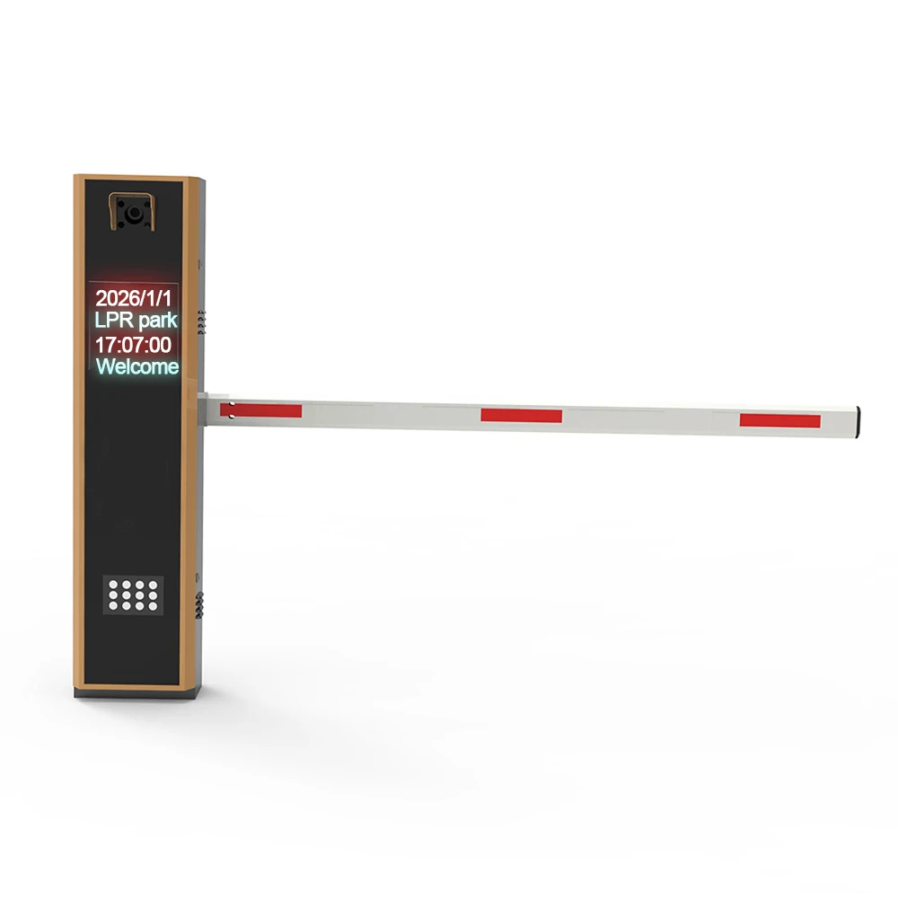 Smart Lot Barrier Gate with LPR Camera & Booth Attendant Integration
