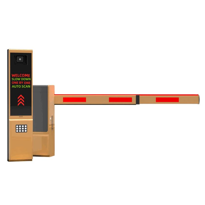 Custom 6m Traffic Boom Gate with Adjustable Arm & Long-Range Remote Control Systems
