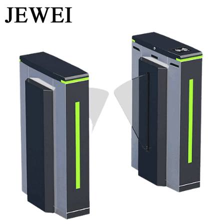 Flap Turnstile Heavy Duty Bandara Otomatis Pintu Pembatas Safe Closing Gate