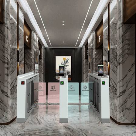 Swimming Pool & Office Intelligent Swing Gate with Face Recognition Technology