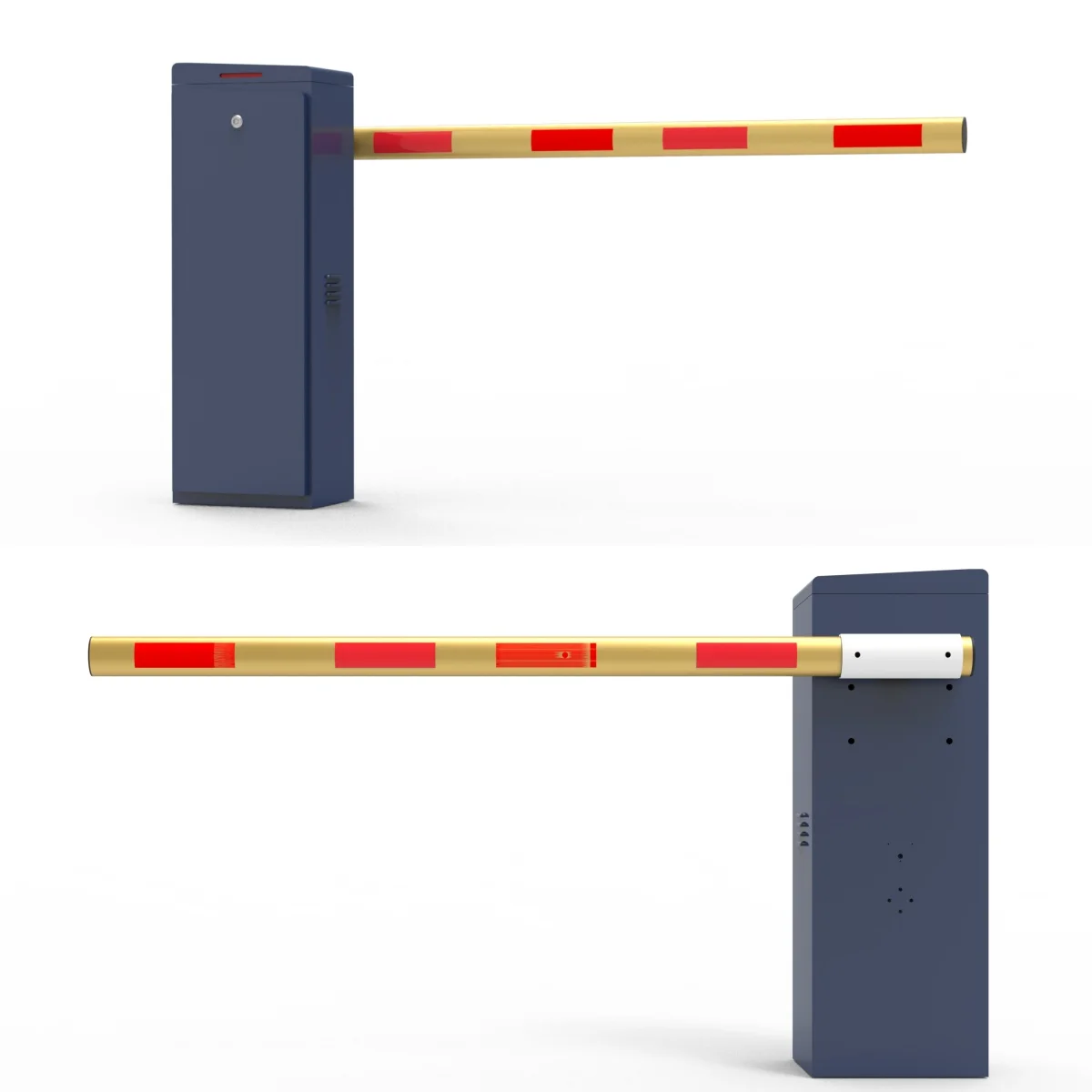 Integrated LPR Parking Management System with Heavy-Duty Boom Barrier Gate