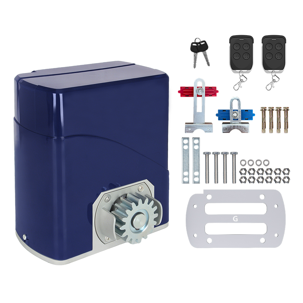 Mesin Pagar Otomatis Sliding 800kg Baroxon Paket Motor Pagar Geser Remote