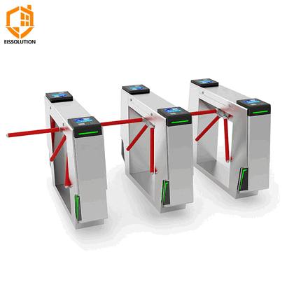 Gym Biometric Tripod Turnstile with Integrated Face Recognition for Secure Member Entry