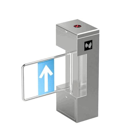 High Security Swing Barrier Turnstile Supermarket Retail Hub Pembatas Pelanggan