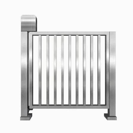 Manual Rotating Advertising Swing Gate for Retail Mall Access & Queue Management