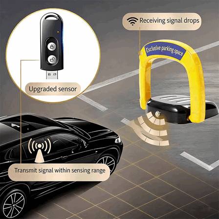 Bollard Parkir Otomatis Sensor Induksi Pintar Pembatas Lahan Anti Tabrak