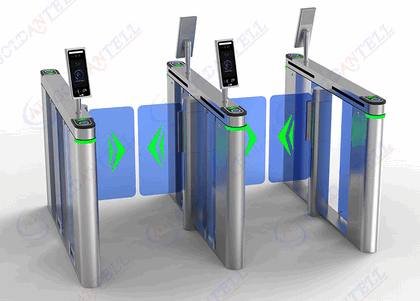 Biometric Facial Recognition Pedestrian Gate for High-Security Government & Tech Zones