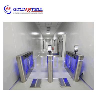 Biometric Facial Recognition Pedestrian Gate High Security Zone Akses Kontrol Ketat