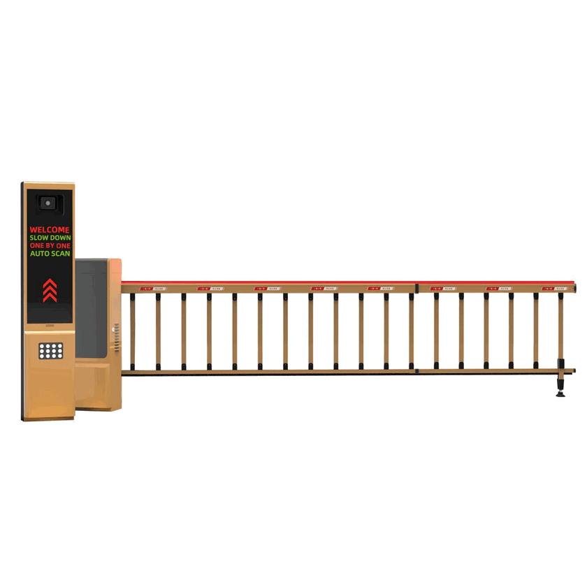 High-Speed Automatic Vehicle Access 24V DC Motor Car Parking Boom Barrier Gate