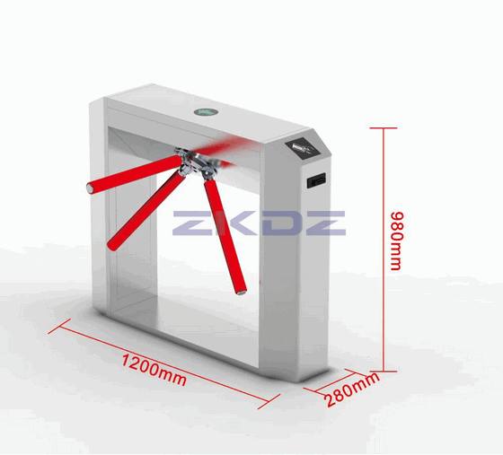 Turnstile Tripod RFID Face Recognition Gerbang Pembatas Swalayan Toko Ritel