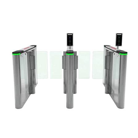 High-Speed RFID Optical Turnstile Speedlane for Corporate Lobby Entrance Security