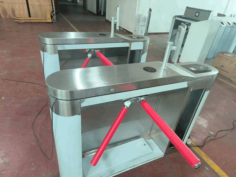 Turnstile Tripod IP54 Anti Tailgating Brushless Motor Pembatas Parkir Kantor