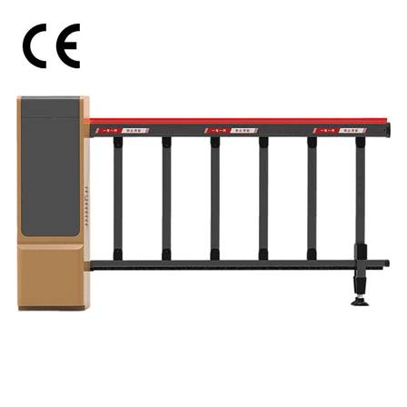 Traffic RFID Barrier Gate Equipment & Heavy-Duty Metal Straight Bar Boom Gate Systems