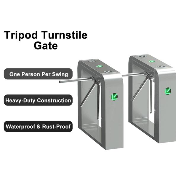 Office Building Tripod Turnstile for Gated Community Security Management