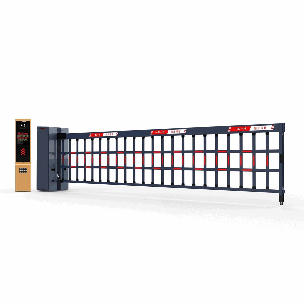 Anti-Crash Smart ALPR License Plate Recognition Camera with Automatic Boom Gate