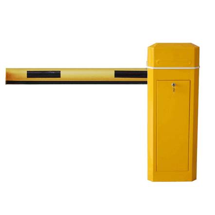 Palang Parkir Lengan Aluminium Lampu LED Portal Jalan Otomatis Remote Control