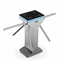 Custom Biometric Face Recognition Tripod Turnstile for Modern Gym & Fitness Centers