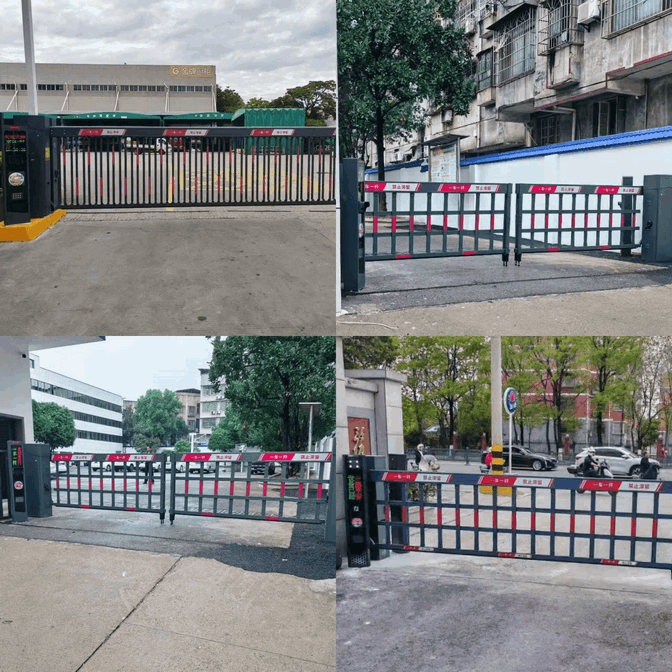 Anti-Crash Smart ALPR License Plate Recognition Camera with Automatic Boom Gate