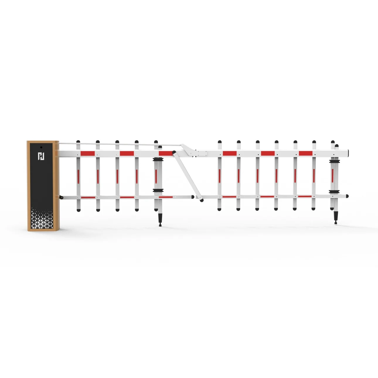 Boom Gate Parkir 24V Kecepatan Diatur Sistem UHF