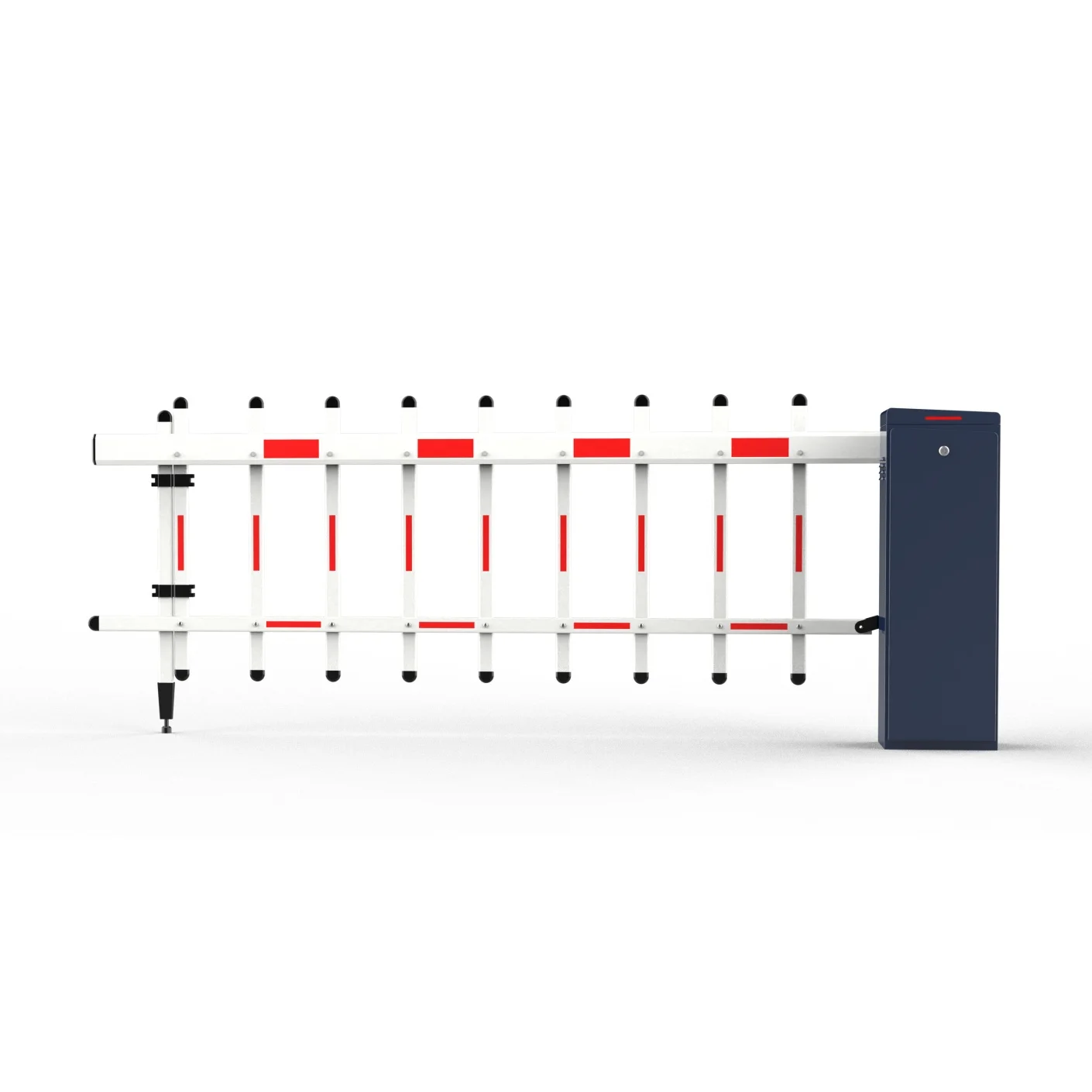 Articulated DC Boom Barrier Gate for Toll Plaza & Outdoor Parking Access
