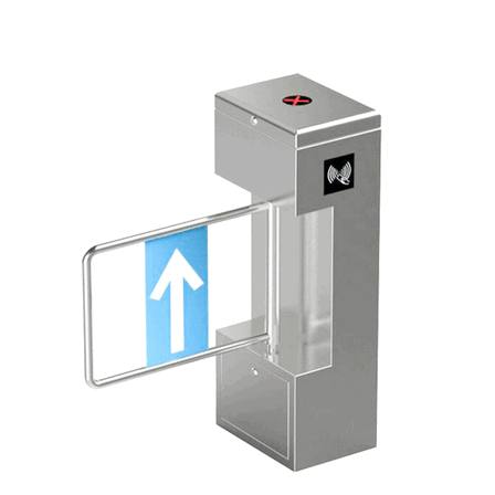 High-Security Swing Barrier Turnstiles for Busy Supermarkets & Retail Hubs