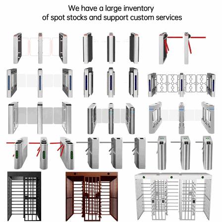 Automatic Swing Barrier Turnstile with Biometric Face Recognition for Busy Gym Facilities