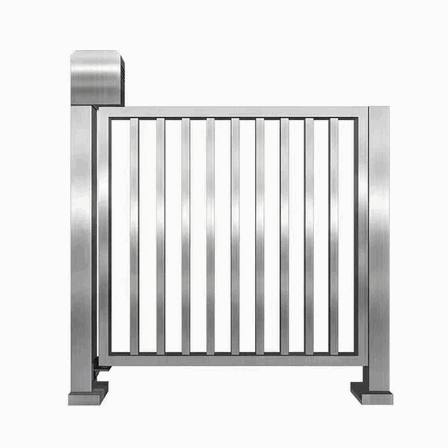 Manual Rotating Advertising Swing Gate Mall Retail Akses Kontrol Pintu Iklan