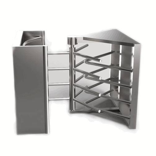 Industrial Full Height Turnstile for Factory, Warehouse & Construction Site Security