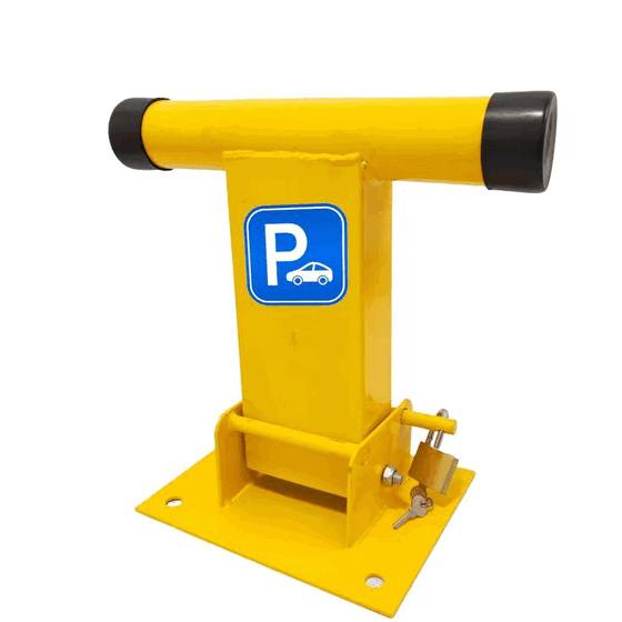 Tiang Pembatas Parkir Manual T-Shape Tebal Kapasitas Beban 2 Ton Kuat
