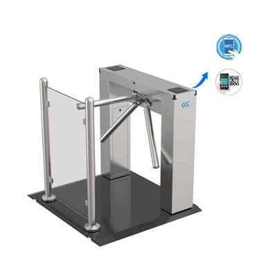 Waist Height Optical Tripod Turnstile for Versatile Entry Management Systems