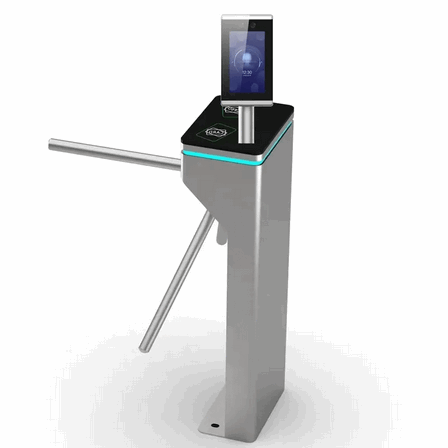 Turnstile Tripod Face Recognition Gym Fitness Center Akses Kontrol Wajah Member