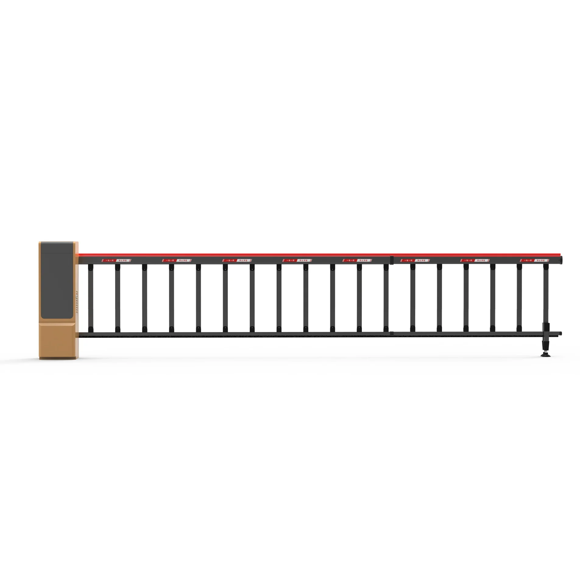 Weatherproof DC Brushless Barrier Gate with Night Vision Security Features
