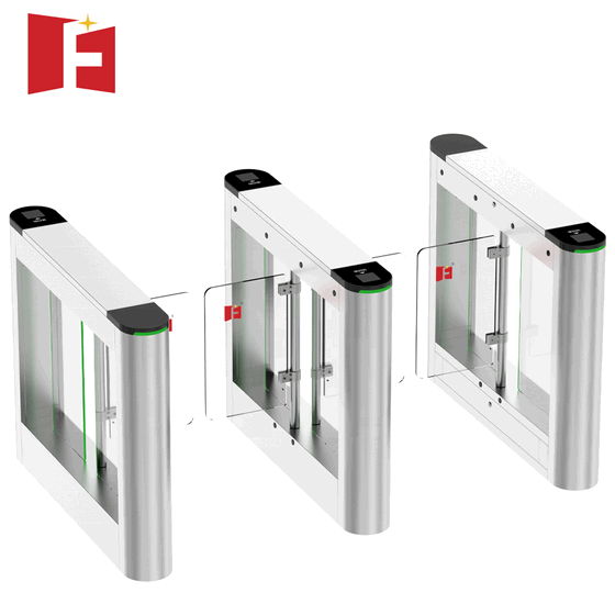 Turnstile Gym Facial Recognition Stainless Steel 304 Akses Kontrol RFID