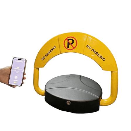 Gembok Parkir Otomatis Baroxon Kunci Pembatas Lahan Aplikasi Bluetooth