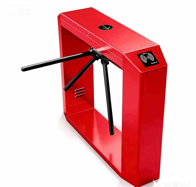 Turnstile Tripod IP54 Anti Tailgating Brushless Motor Pembatas Parkir Kantor