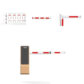 Commercial Traffic Safety Boom Barrier Gate for Intelligent Parking Management