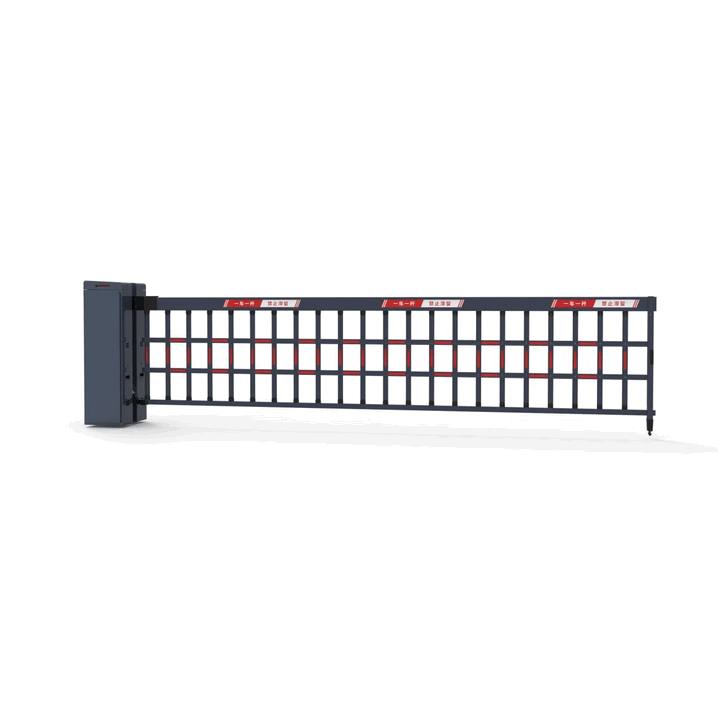 12m Long-Range Straight Arm Traffic Barrier with Integrated Ticketless Payment System