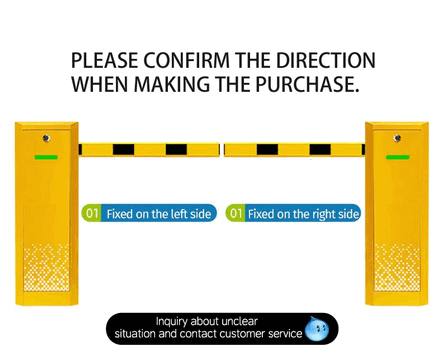 Portal Jalan Otomatis Smart Parking Palang Pembatas Jalan Sistem RFID Digital