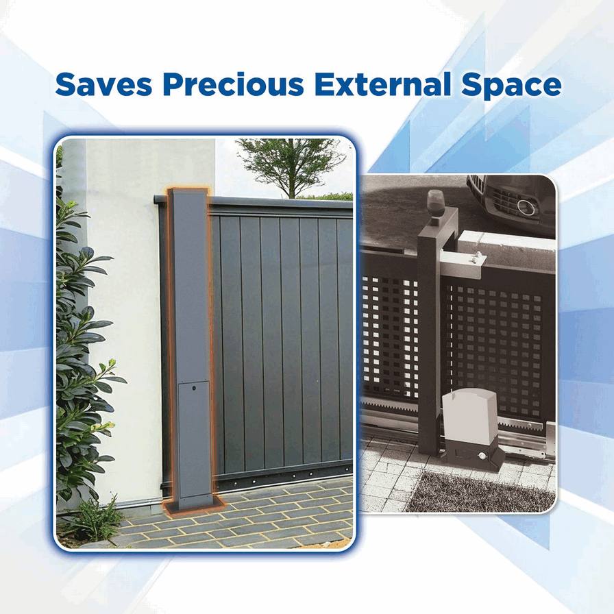 Mesin Pagar Otomatis Hemat Energi In-Post Sliding Gate Motor Low Watt