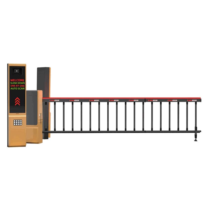Rapid Servo-Motor Parking Gate with Variable-Speed Adjustable Driveway Barrier Arm