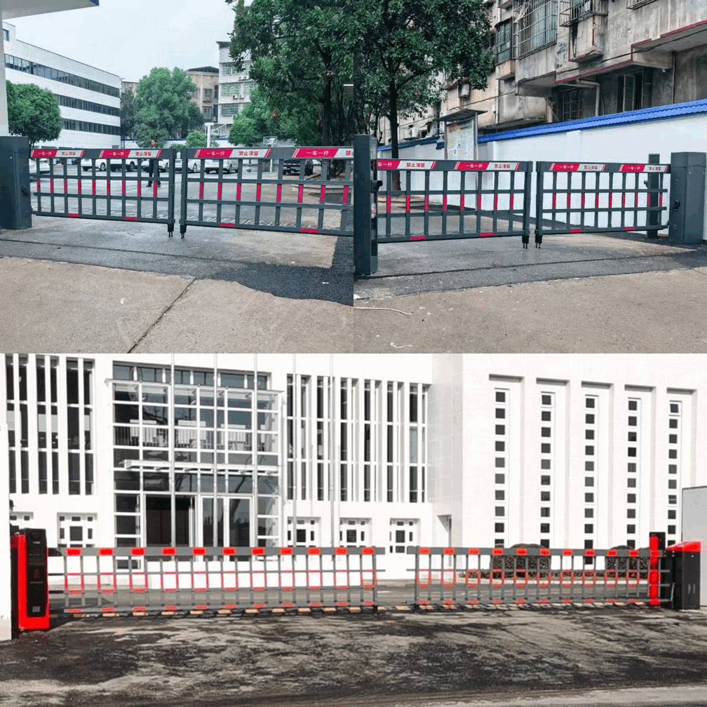 Barrier Gate Lengan 12m & Sistem Parkir Tanpa Tiket Berbayar