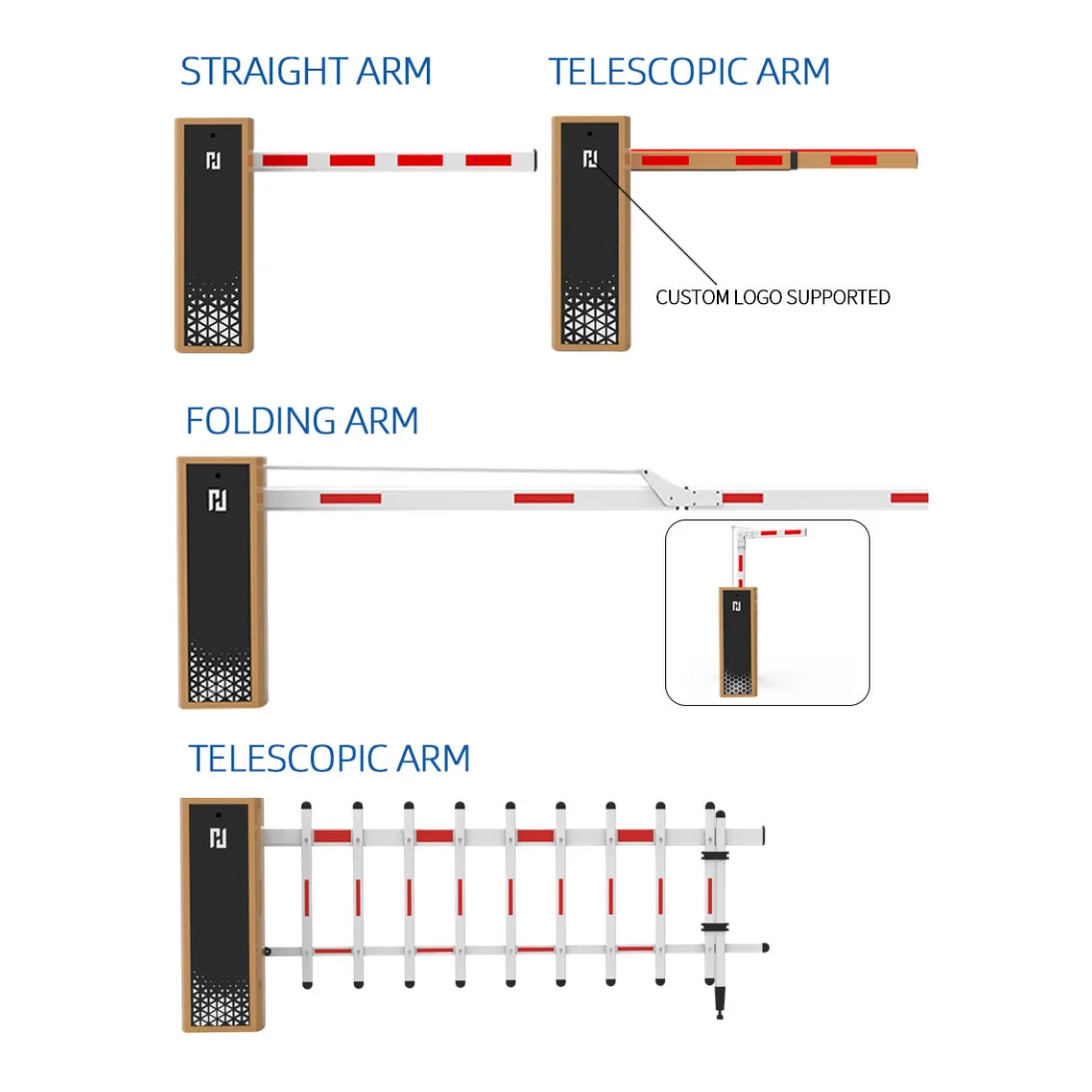 Intelligent Brushless Automatic Parking Barrier for Industrial & Toll Facilities
