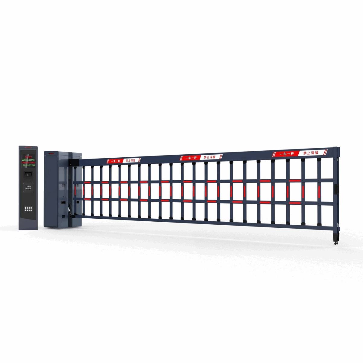 Boom Gate Parkir Lipat Dengan Multi Kanal Remote Kontrol Nirkabel