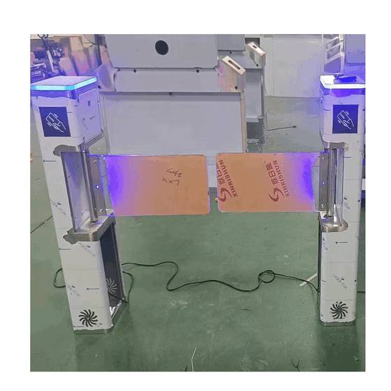 Infrared Induction Supermarket Swing Barrier with Automatic Radar Open Functionality
